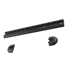 12inch L-Track Rail Kit Aluminum for RVs Motorcycles Tractors Secure Tie Down System