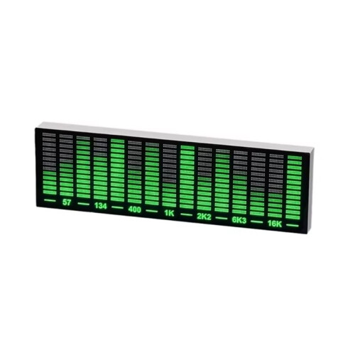 Music Spectrum LED Pickup Voice Control Rhythm Analyzer Light Display Audio Level Indicator VU Meter Atmosphere Lamp B
