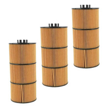 Filtro de Óleo E510H04D129 LF17511 LF17474 (3 Peças) para Caminhões para Freightliner e Bases Western Star
