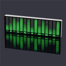 Music Spectrum LED Pickup Voice Control Rhythm Analyzer Light Display Audio Level Indicator VU Meter Atmosphere Lamp A