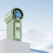 Portable Fan - USB Rechargeable, Handheld Design Ideal for Travel, Summer, Concerts As Show C