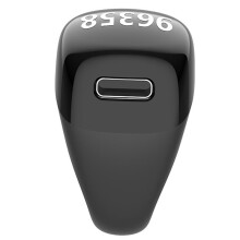 Intelligenter Ringförmiger Handzähler mit Nachtlicht, Digitaler Anzeige, Tragbarer Fingerzähler, Schwarz