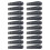 Set van 20 Plastic Deurstoppers met Antislipvoet, Compacte Deurstoppers, Zware Deurstoppers 1