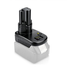 Adaptateur de Batterie pour Batterie pour 18 V, Compatible avec les Perceuses Sans Fil pour BL1013, CL100DW et CL102DZX (Batterie 10,8