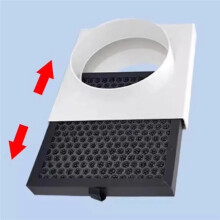 Duct Air Filter HEPA Duct Air Filter for PVC and PE Pipes Inline Ducting Box Ventilation Pre- Filter High-Efficiency