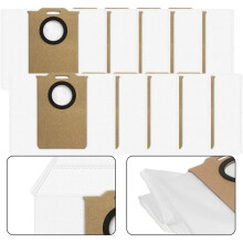10pcs Replacement Dust Bags Compatible for Redroad R11 Robot Vacuum Cleaner Accessories Large Capacity Dust Bags