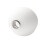 Abajur de Vidro Branco para Lâmpada E14, Encaixe de 1,06 Polegadas, Modelo Moderno para Luminárias de Mesa e Pendentes. 1