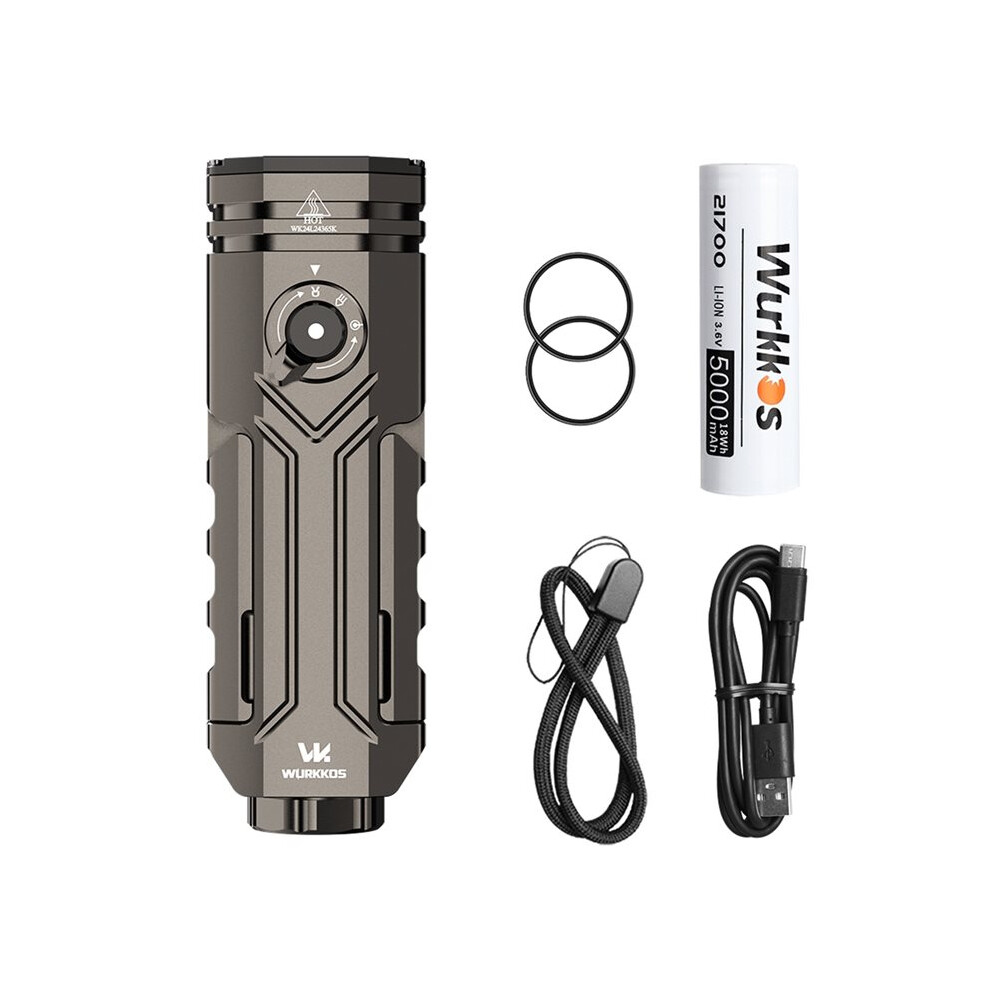 Wurkkos Hd02 3200 Lumen Rechargeable Led Camping Flashlight Magnetic Base Folding Lantern Versatile Outdoor Torch 4712128126512