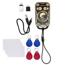 Chameleon Ultra V3.0 RFID Card Emulator NFC Read Writer 125Khz 13.56Mhz ID IC Tag Copyer+4XUID Keychain/CUID Card