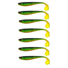 7PCS Fishing Lures 5.5g 9cm PVC Soft Swimbait Fishing Lures Realistic Swim Fishing Baitfor Carp Tuna Catfish