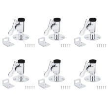 6X Stainless Steel 316 Boat Door Stop Stopper Catch Door Holder Floor Knob Yacht RV Motorhome Spring Marine