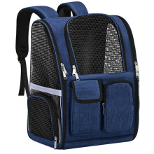 Breathable Dog Backpack - Portable Large Capacity Pet for Outdoor Use