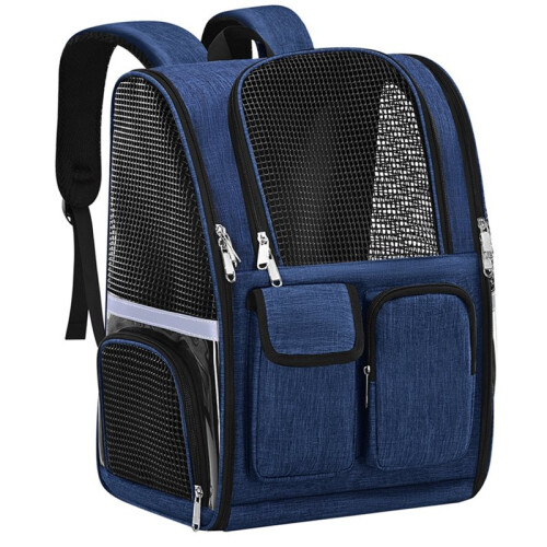 Breathable Dog Backpack - Portable Large Capacity Pet for Outdoor Use