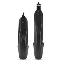 WEST BIKING 2 Piece Bicycle Mudguard Board Mountain Bike Front and Rear Dust Mudguard Universal Riding Accessories