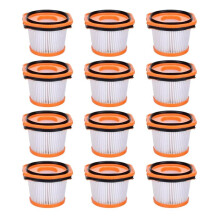 Vacuum Filter for Wandvac System WV360 WS620 WS630 WS632 WS632BLBRN WS632GDBRN Replacement Filter Parts 12PCS