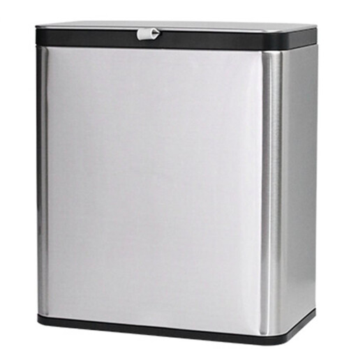 Stainless Steel Induction Hanging Garbage Bin for Kitchen, Odorless and Design