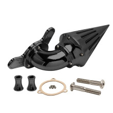 Kegelspitzen-Luftfilter für Touring Road Glide Softail Dyna Roter Filter