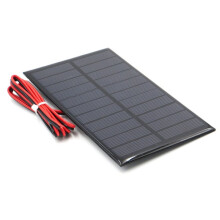 DIY Solar Cell Charger Kit 5.5V 1W for Mobile Phones, Flashlights & Toys
