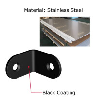 L Bracket Metal Brackets 50pcs for Corner Brace Small Shelf Brackets with Screws for Mounting Support