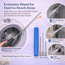 4 Pack High Pressure WasherNozzle Kit,Pressure WasherNeedle Tips Set for Washing Machine, Ac Coil, Water Heater