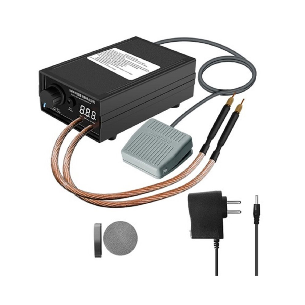 8000W Hight Power Spot Machine Kit 18650 Battery Pack Welding Tools Portable 0.2Mm Nickel Strip Eu Plug 4713750186677
