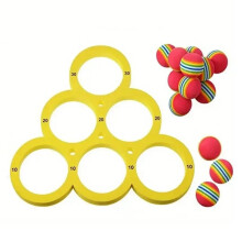 Fun Water-Sports Flytande Poolleksak - EVA-Material, Boll i Slumpmässig Färg, Perfekt för Sommarkul