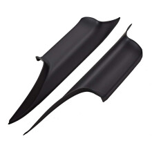 for - 7 Series F02 2008-2014 Door Pull Handle Covers, Rear Door Handle Carrier Trim Cover Kit, Left+Right Rear