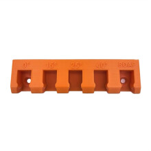 Organizador de Bicos para Lavadora de Alta Pressão com 5 Portas e Conexão Rápida de 1/4 de Polegada, Suporte de Parede para Bicos em Lava-Jatos