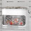 50- Ice Maker with Easy Press Cap, Double Layer Storage for Home Refrigeration 5
