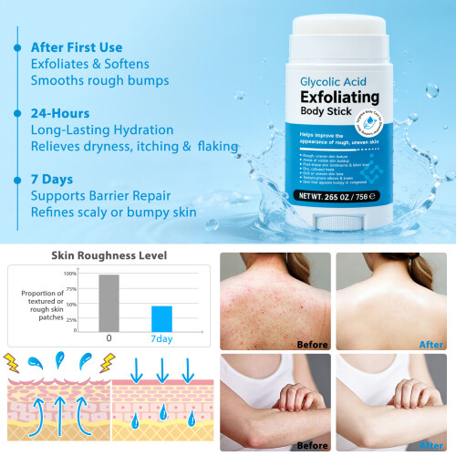 Fruit Acid Exfoliating Body Stick Portable Pack 75g/stick 1
