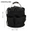 (Black) Material Oxford Multifunctional Collapsible Basket With Drawstring Closure For Camping 1