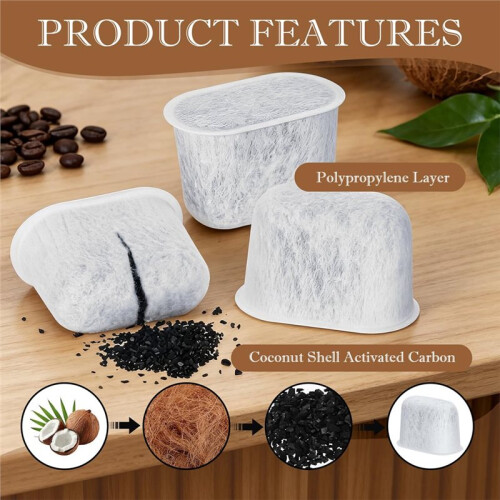 Kit Complet de Filtration D'Eau pour  Luxe Cafe ES601/ES701 1