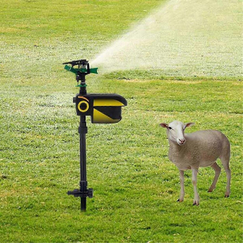 Sprinkler Solar Motion Activated Animal Repellent Sprinkler 1