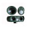 Ultrasonic cat deterrent solar powered outdoor 3