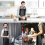 Πακέτο 2 αδιάβροχων ποδιών βινυλίου PU 40" Ποδιές σεφ για άνδρες, βαριάς χρήσης, χ 2