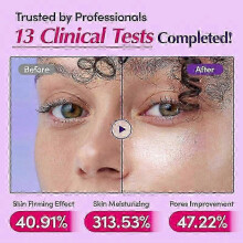 (Purple) Deep Cera Vitamin Illuminating Serum, Skin Brightening Reduce Dark Spots & Wrinkles, Anti-Aging Skincare 30ml