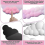 Σετ 3 τεμαχίων Cloud Wrist Rest με Mouse Pad και Εργονομικό Memory Foam για Γραφείο στο Σπίτι 3