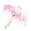 Cream White Silk Tassel Umbrella 3