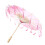 Cream White Silk Tassel Umbrella 6