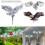 (Style A) Double Faced Acrylic Owl Sculptures Including Reflective Accessories for Balcony Bird Control Multicolor 2