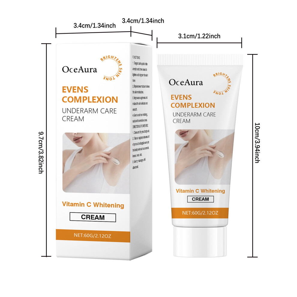 Cream Oceaura Underarm Moisturizing Body Skin Complexion Care Mild Body