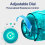 Breathing Device, Flutter Valve, Breathing Exercise Device for Lungs Adjustable Resistance for Effective Mucus Clearance 5