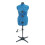 (Medium (UK 16-20)) Adjustable Dressmakers Dummy - Duck Egg Blue Polka Dot. Available in 4 Sizes. 2