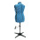(Medium (UK 16-20)) Adjustable Dressmakers Dummy - Duck Egg Blue Polka Dot. Available in 4 Sizes. 4