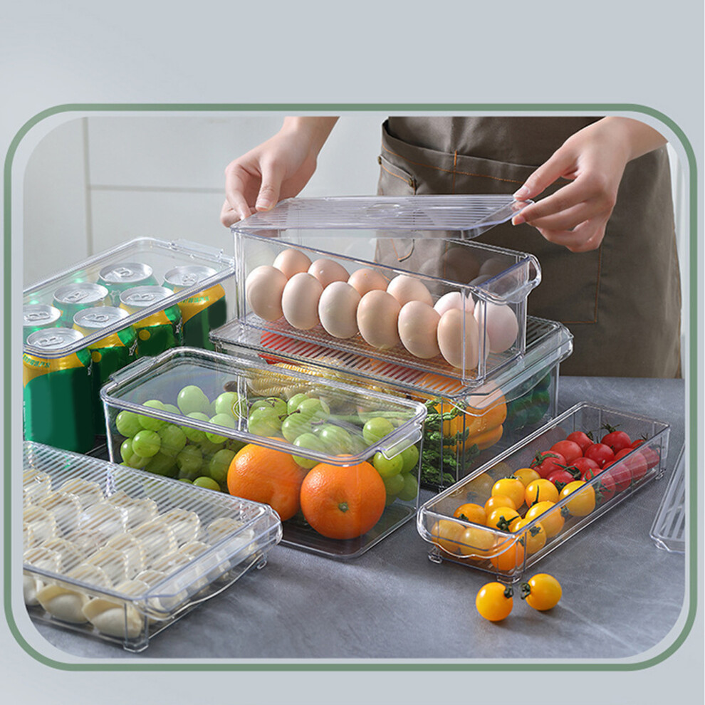 Stackable Plastic Fridge Storage Box