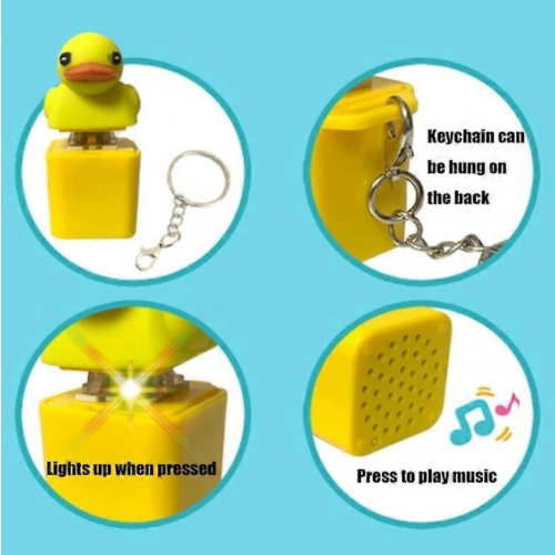 Μπρελόκ παιχνιδιού πάπιας, μπρελόκ Duckys, παιχνίδι ανακούφισης από το άγχος κα 2