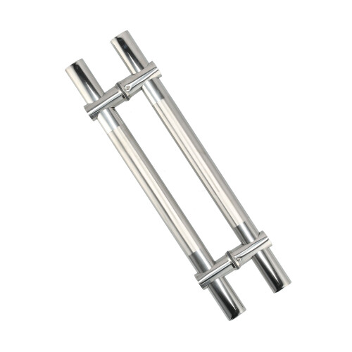 Glass Door Push Pull Handle 304 Stainless Steel 2