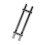 Glass Door Push Pull Handle 304 Stainless Steel 17