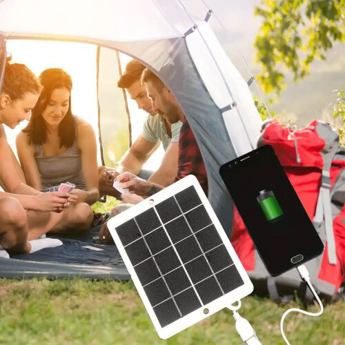 3W Solar Charger with Mountaineering Buckle 1