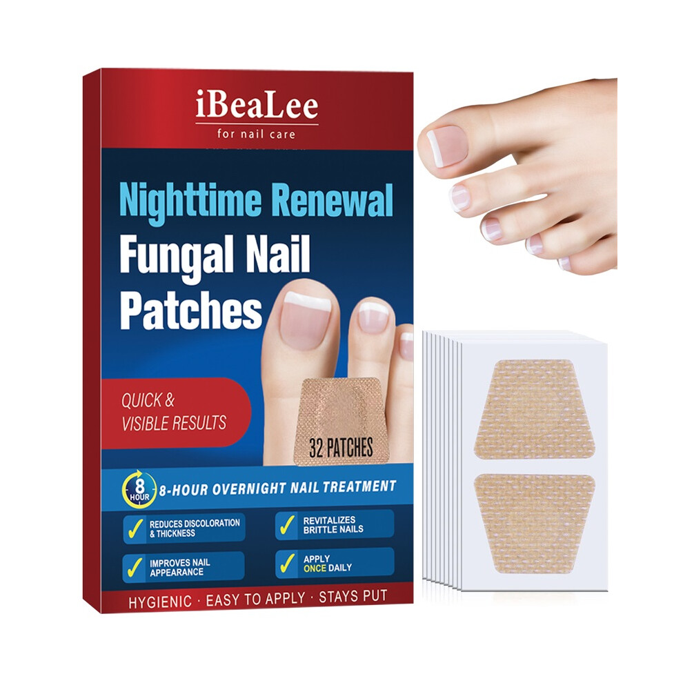 Stoyotu Nail Repair Patches Fungal Nail Care Muti-Purpose Nail Repair Treatment Nail Discoloration Cracked Nails Restore Moisturizing Healthy Nail Appearance